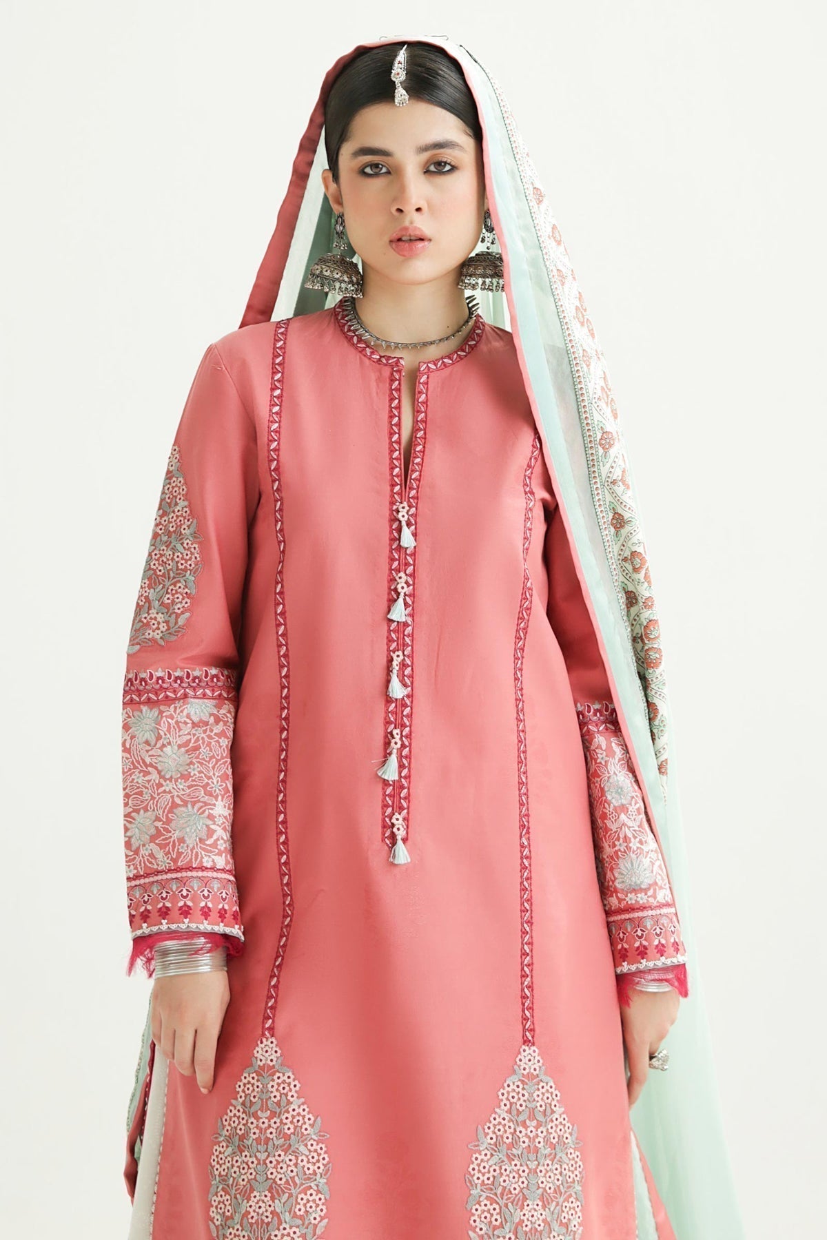 Zara Shahjahan | Luxury Lawn 24 | SANDAL-10B - by - Libasekhas UK - Registered Vendor of : Zara Shahjahan - 100% Original Designer Dresss