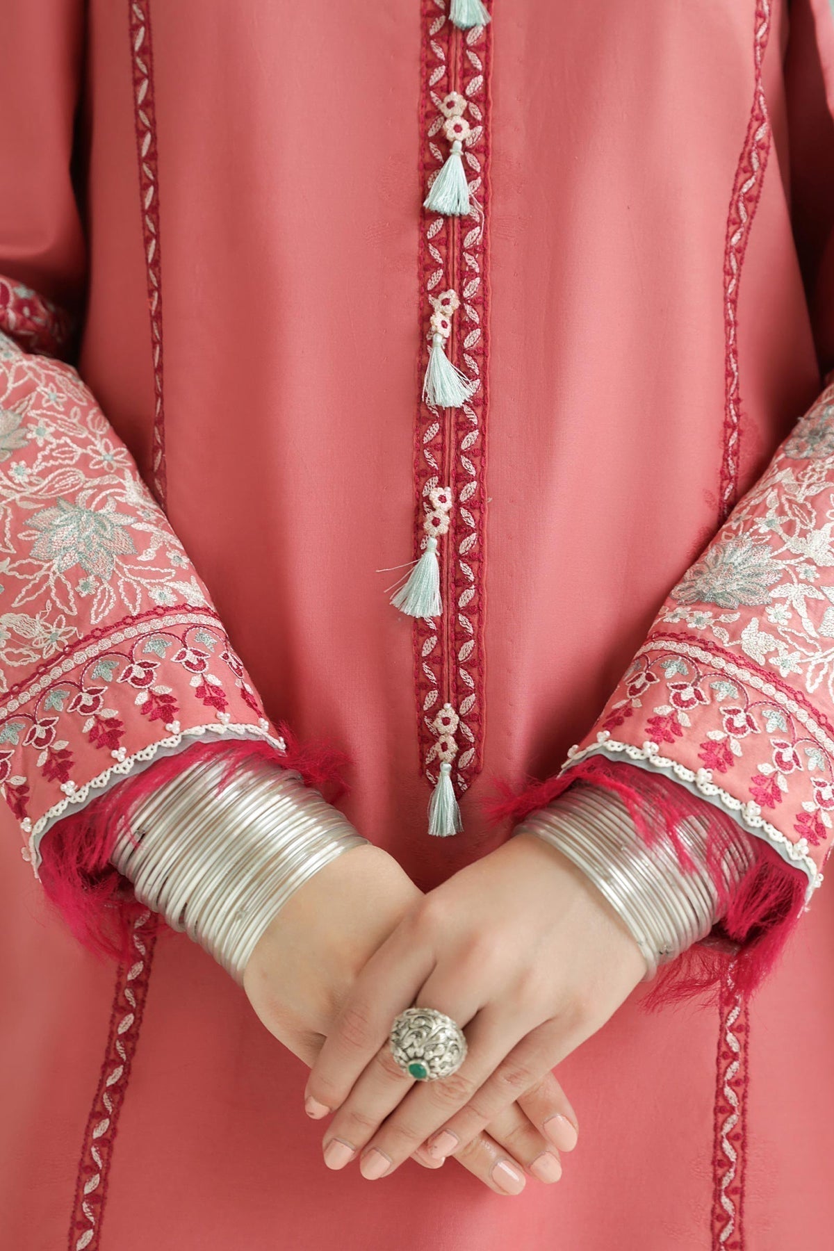 Zara Shahjahan | Luxury Lawn 24 | SANDAL-10B - by - Libasekhas UK - Registered Vendor of : Zara Shahjahan - 100% Original Designer Dresss