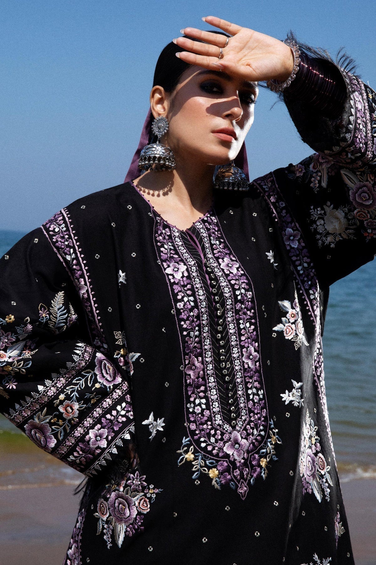 Zara Shahjahan | Luxury Lawn 24 | SIFFA-4B - by - Libasekhas UK - Registered Vendor of : Zara Shahjahan - 100% Original Designer Dresss
