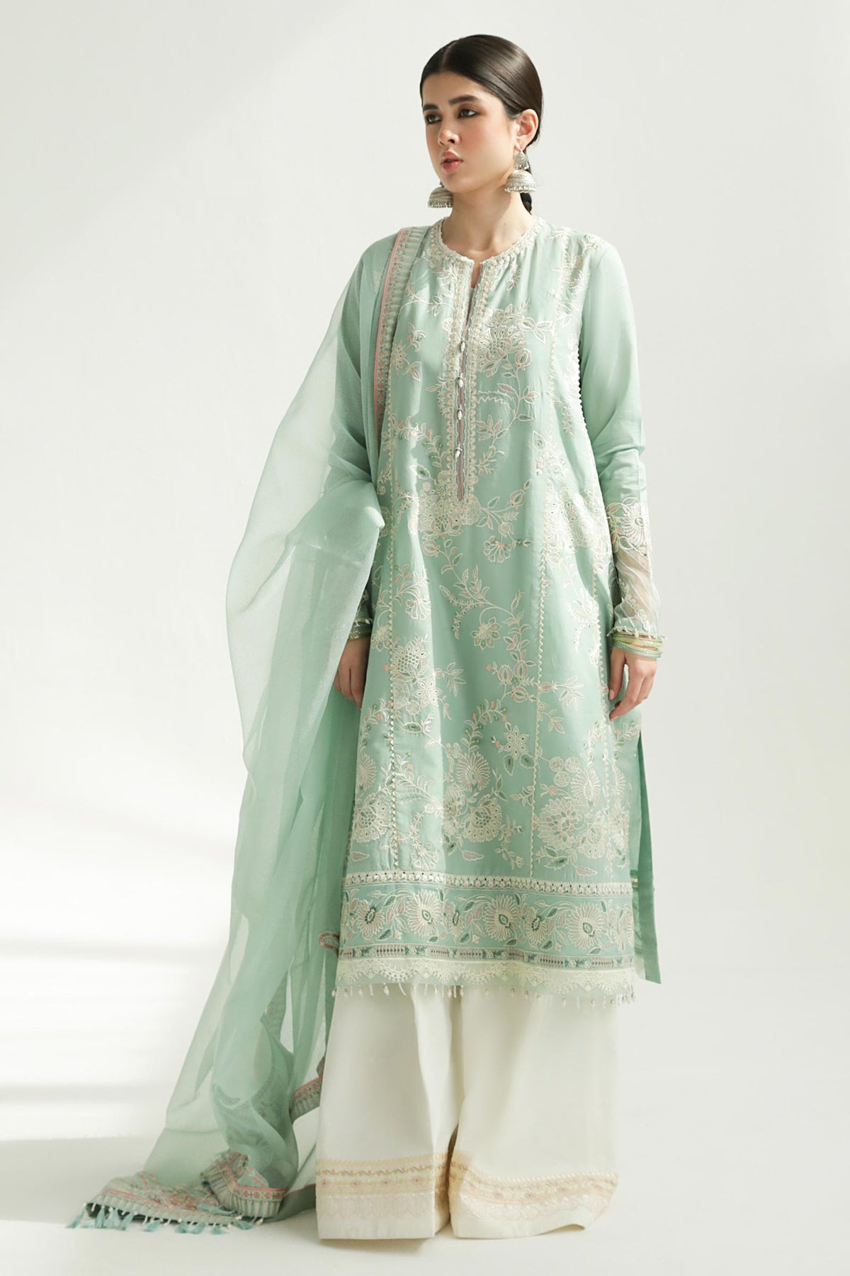 Zara Shahjahan | Luxury Lawn 24 | AMIRA-5B - by - Libasekhas UK - Registered Vendor of : Zara Shahjahan - 100% Original Designer Dresss