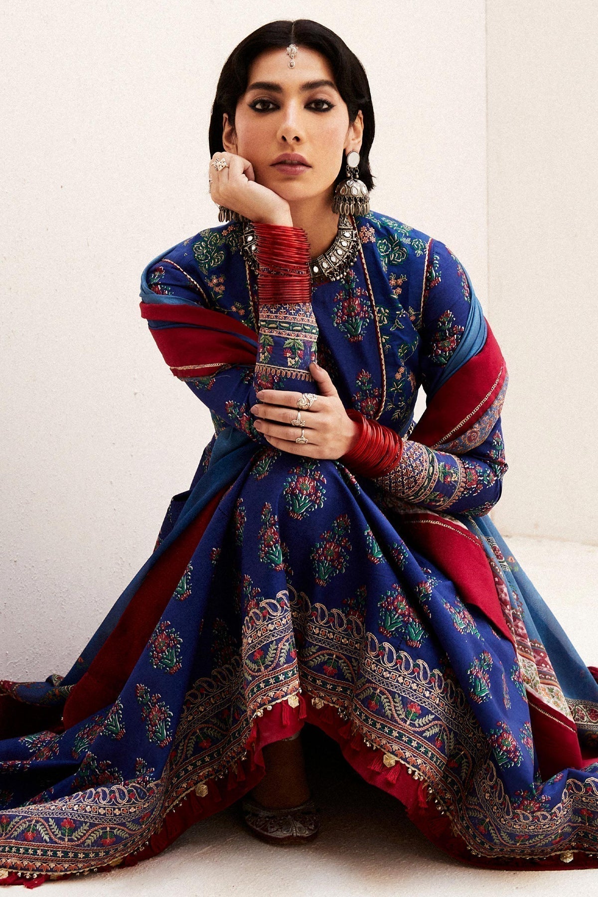 Zara Shahjahan | Luxury Lawn 24 | ANARKALI-11A - by - Libasekhas UK - Registered Vendor of : Zara Sahjahan - 100% Original Designer Dresss