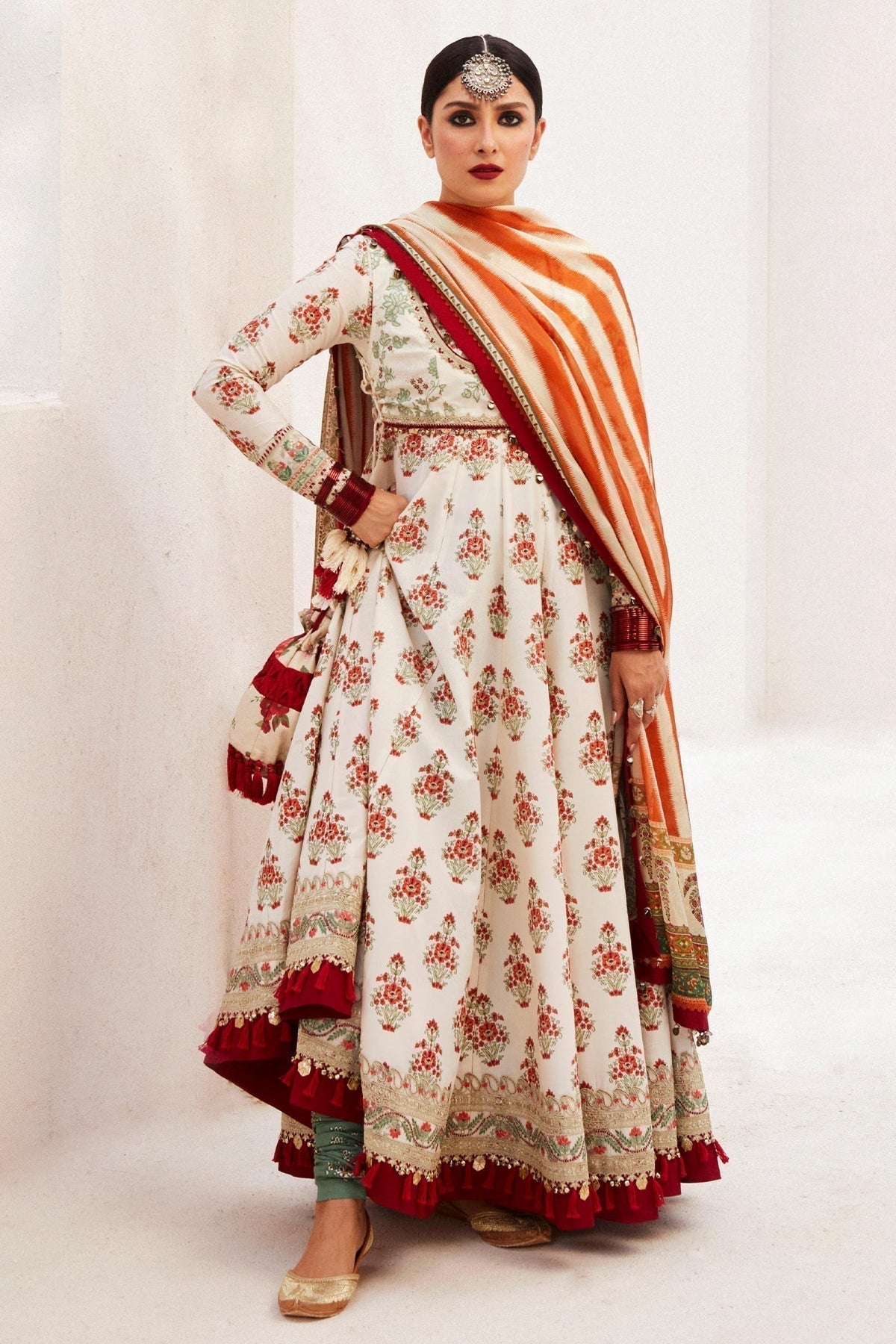 Zara Shahjahan | Luxury Lawn 24 | ANARKALI-11B - by - Libasekhas UK - Registered Vendor of : Zara Sahjahan - 100% Original Designer Dresss