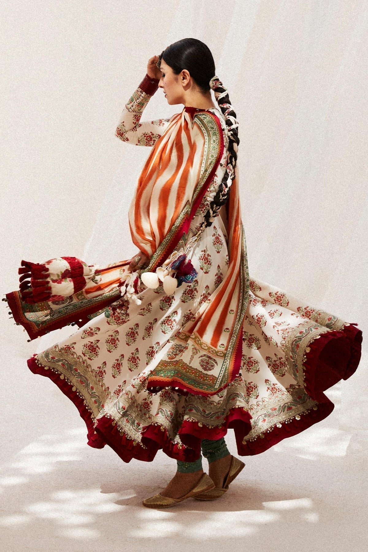 Zara Shahjahan | Luxury Lawn 24 | ANARKALI-11B - by - Libasekhas UK - Registered Vendor of : Zara Sahjahan - 100% Original Designer Dresss