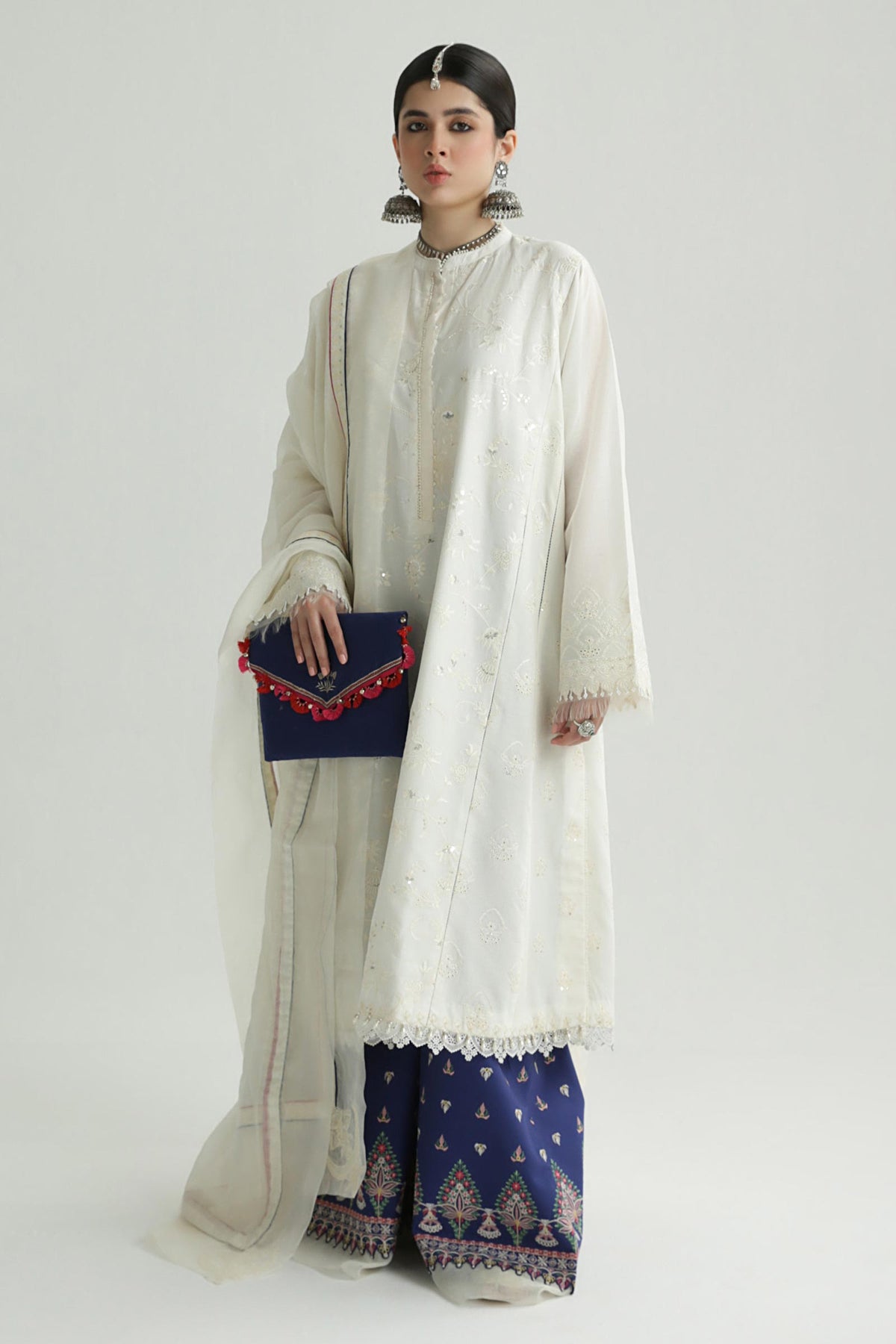 Zara Shahjahan | Luxury Lawn 24 | DEENA-12B - by - Libasekhas UK - Registered Vendor of : Zara shahjahan - 100% Original Designer Dresss