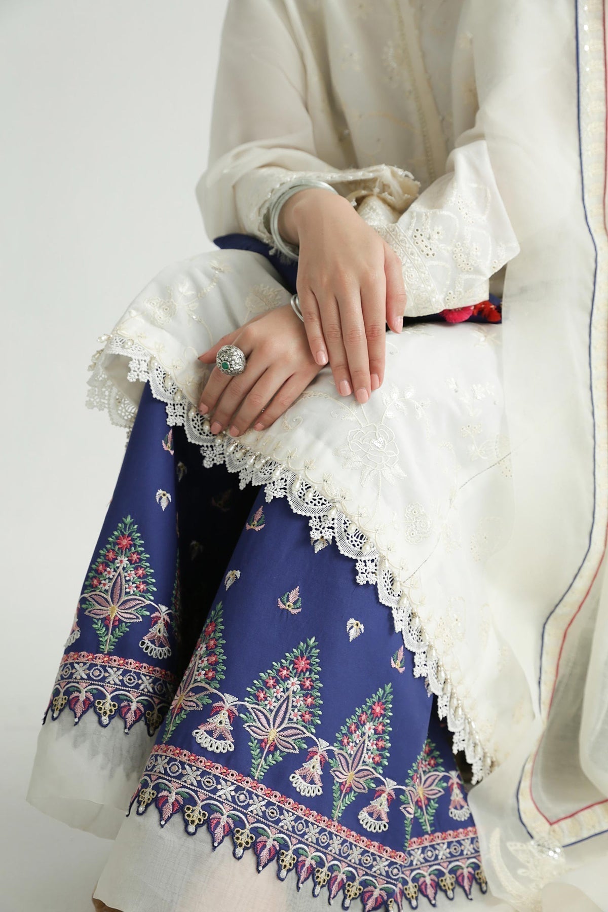 Zara Shahjahan | Luxury Lawn 24 | DEENA-12B - by - Libasekhas UK - Registered Vendor of : Zara shahjahan - 100% Original Designer Dresss