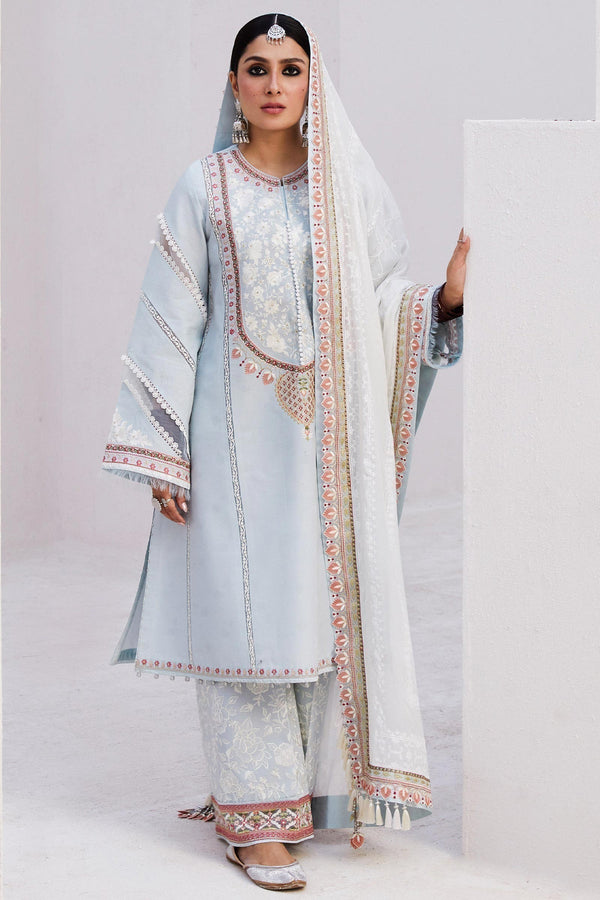 Zara Shahjahan | Luxury Lawn 24 | DILARA-15B - by - Libasekhas UK - Registered Vendor of : Zara Shahjahan - 100% Original Designer Dresss