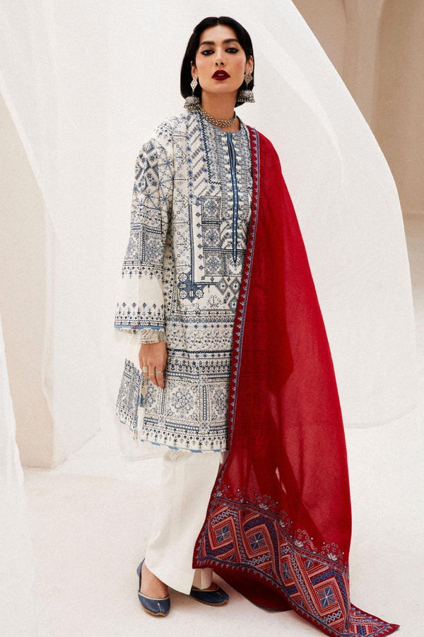 Zara Shahjahan | Luxury Lawn 24 | DIYA-2A - by - Libasekhas UK - Registered Vendor of : Zara Shahjahan - 100% Original Designer Dresss