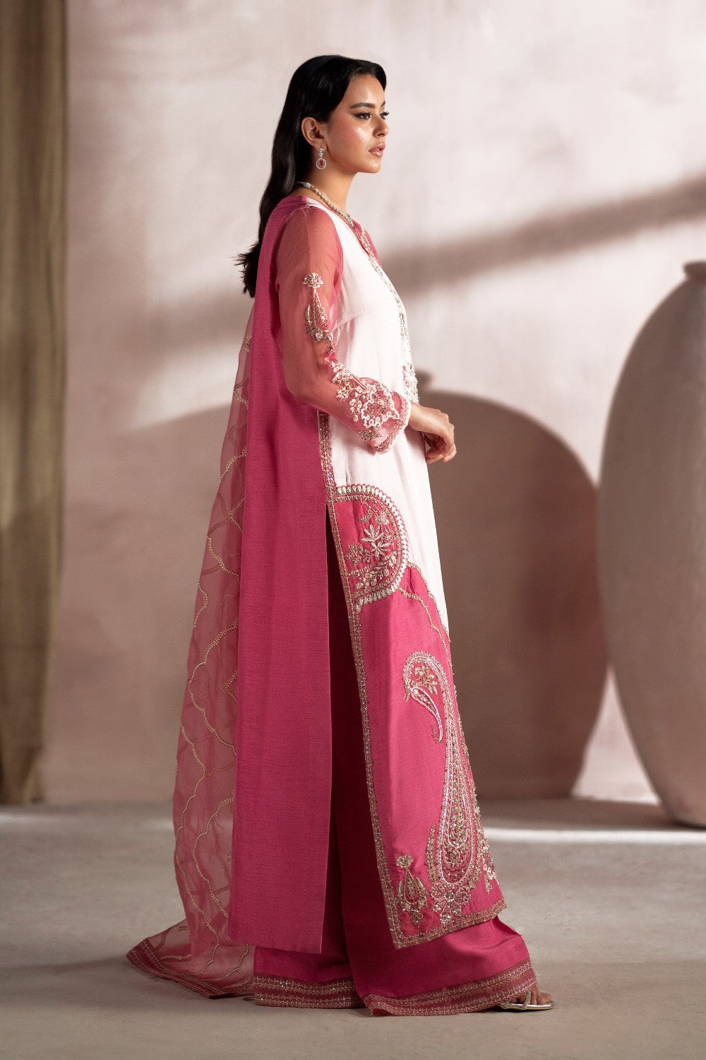 Maryum N Maria | Luna Formals | ZARI - by - Libasekhas UK - Registered Vendor of : Maryum N Maria - 100% Original Designer Dresss