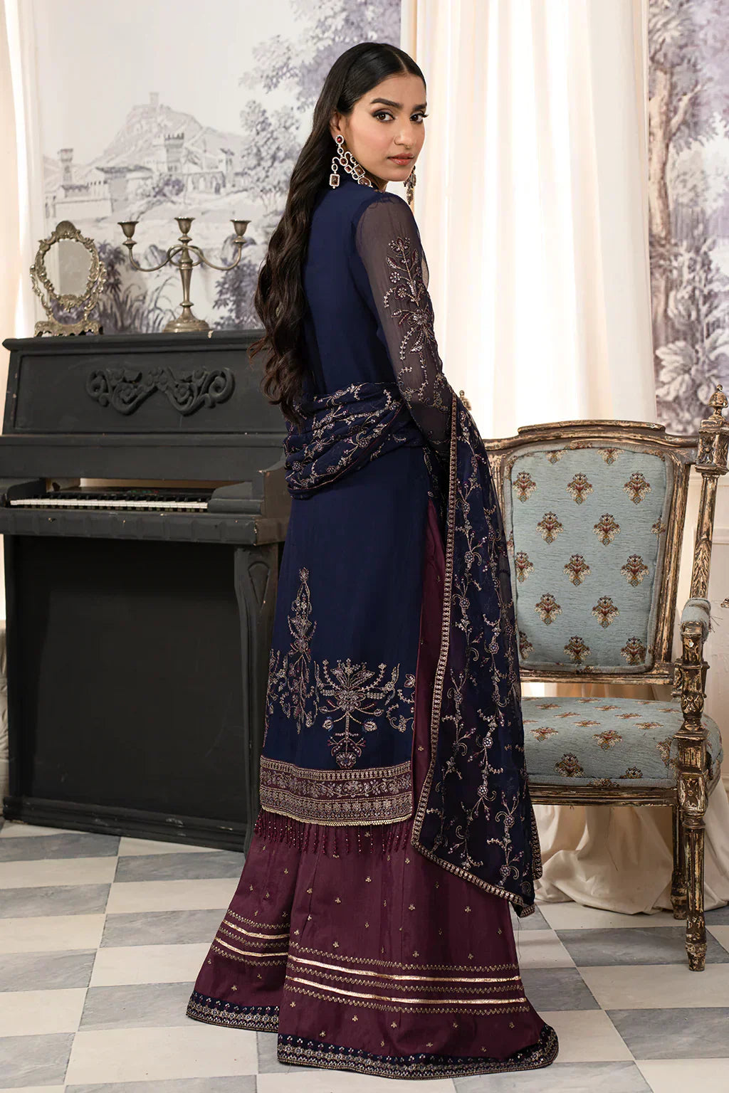 Zarif | Afsanah Formal Edit 24 | ZAF 10 KASHISH - by - Libasekhas UK - Registered Vendor of : Zarif - 100% Original Designer Dresss