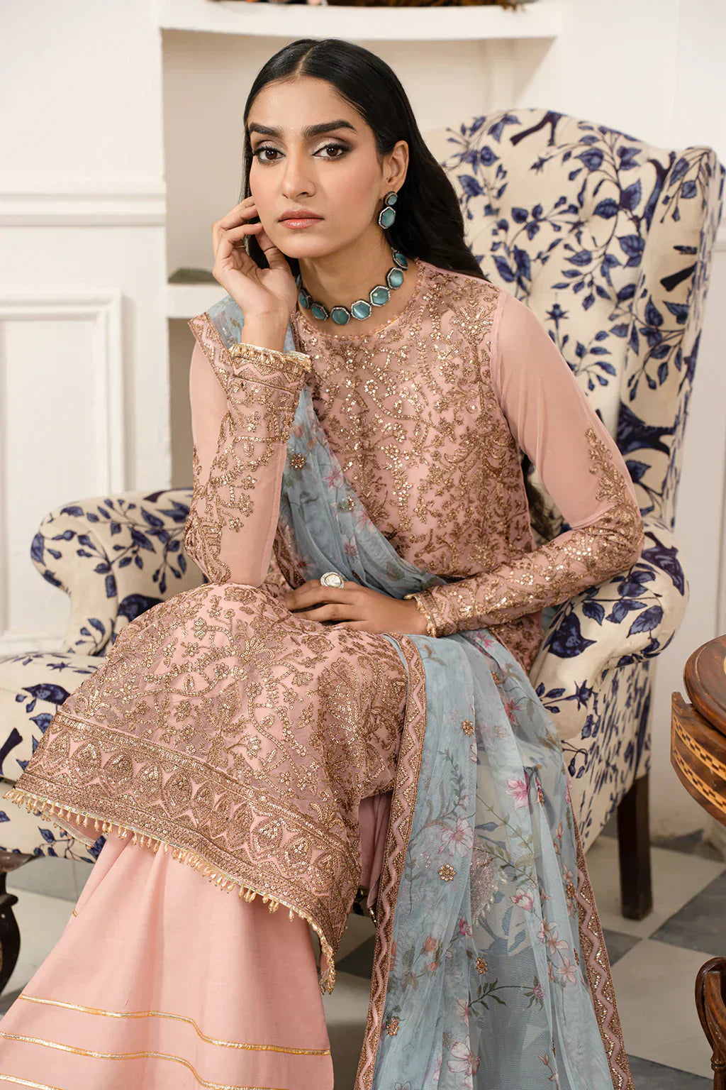 Zarif | Afsanah Formal Edit 24 | ZAF 08 HASEEN - by - Libasekhas UK - Registered Vendor of : Zarif - 100% Original Designer Dresss