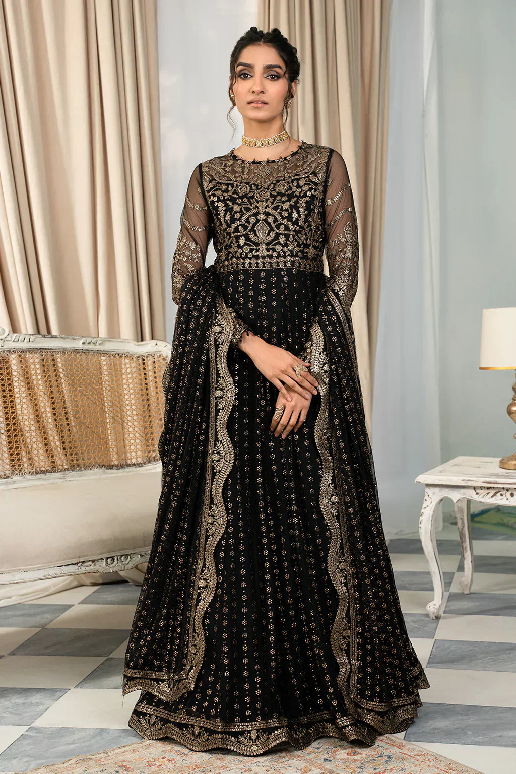 Zarif | Afsanah Formal Edit 24 | ZAF 02 MUSKAAN - by - Libasekhas UK - Registered Vendor of : Zarif - 100% Original Designer Dresss