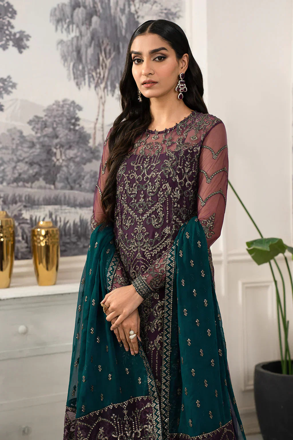 Zarif | Afsanah Formal Edit 24 | ZAF 07 MUSHQ - by - Libasekhas UK - Registered Vendor of : Zarif - 100% Original Designer Dresss