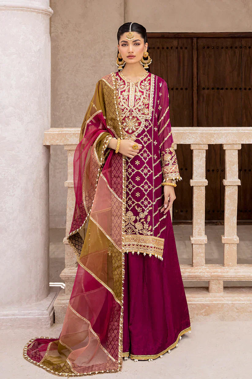 Zarposh | Jahanara Wedding Formals | Miraka - by - Libasekhas UK - Registered Vendor of : Zarposh - 100% Original Designer Dresss