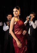 Zarqash | Bling Series | GARNET - by - Libasekhas UK - Registered Vendor of : Zarqash - 100% Original Designer Dresss