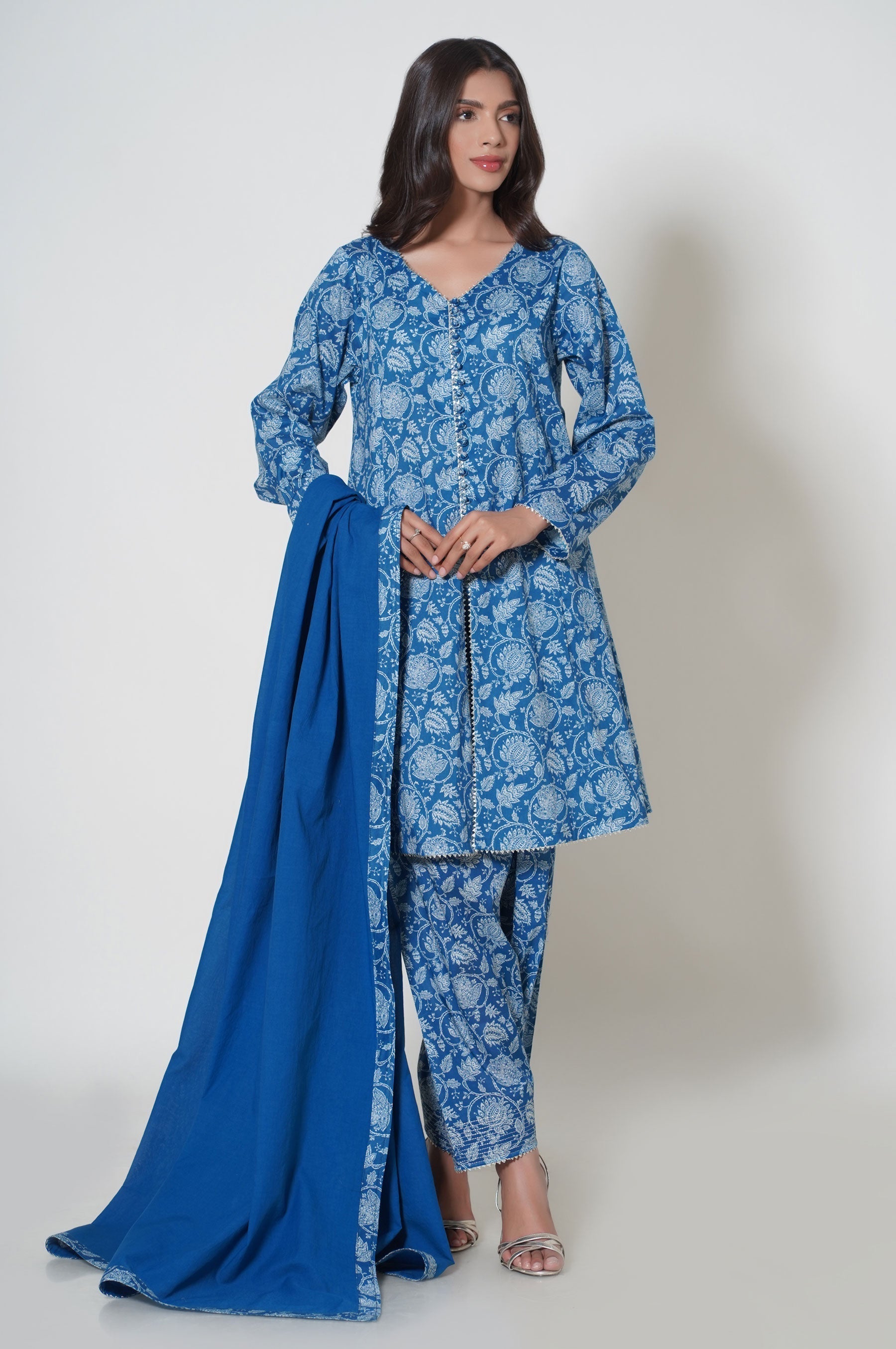 Zeen | Summer Collection 24 | 33617 - by - Libasekhas UK - Registered Vendor of : Zeen - 100% Original Designer Dresss