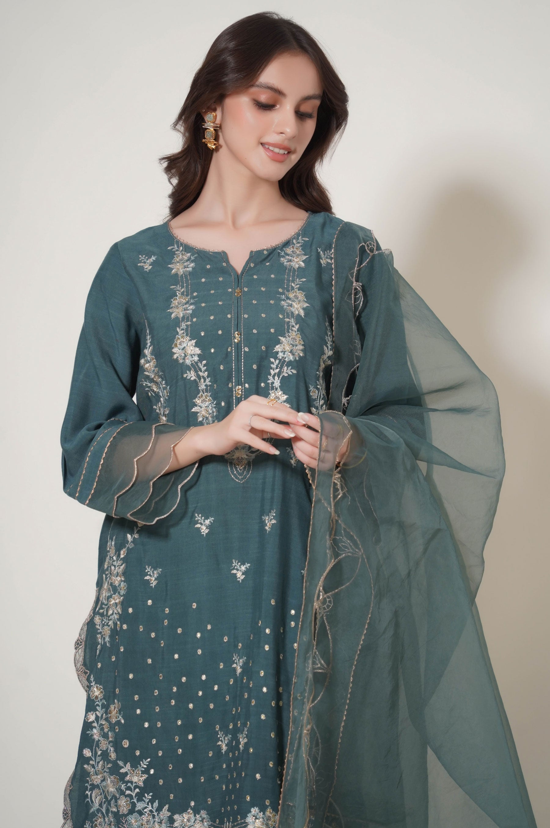Zeen | Summer Collection 24 | 33238 - by - Libasekhas UK - Registered Vendor of : Zeen - 100% Original Designer Dresss