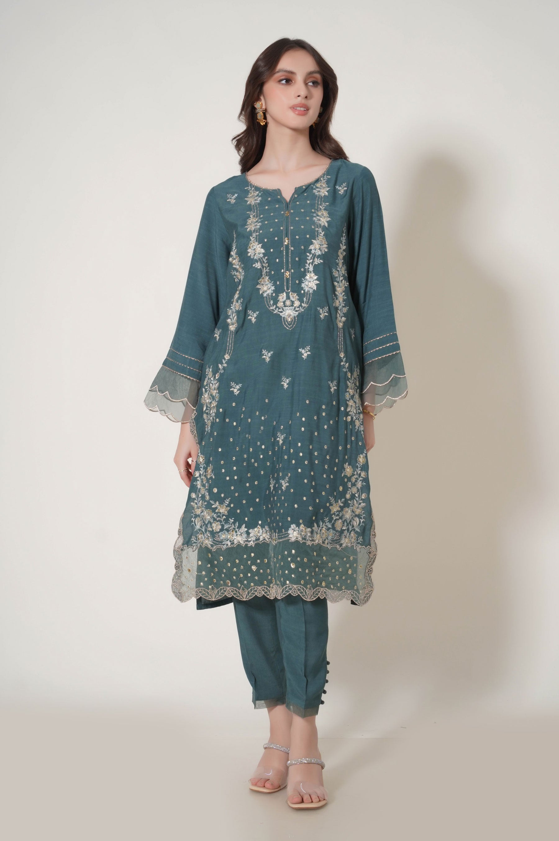 Zeen | Summer Collection 24 | 33238 - by - Libasekhas UK - Registered Vendor of : Zeen - 100% Original Designer Dresss