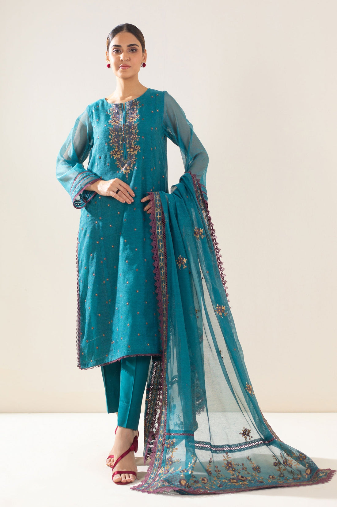 Zeen | Summer Collection 24 | 33248 - by - Libasekhas UK - Registered Vendor of : Zeen - 100% Original Designer Dresss