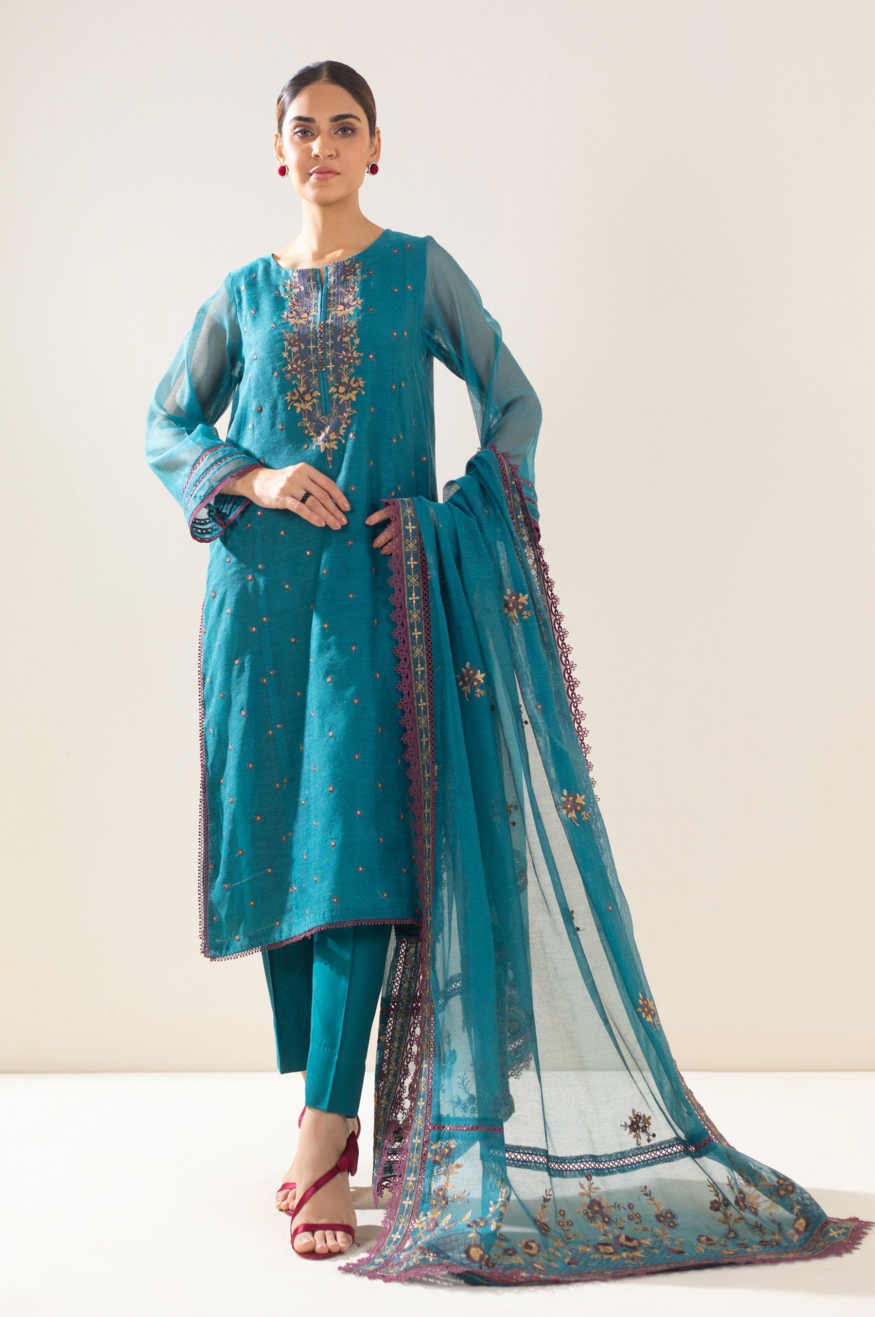 Zeen | Summer Collection 24 | 33248 - by - Libasekhas UK - Registered Vendor of : Zeen - 100% Original Designer Dresss