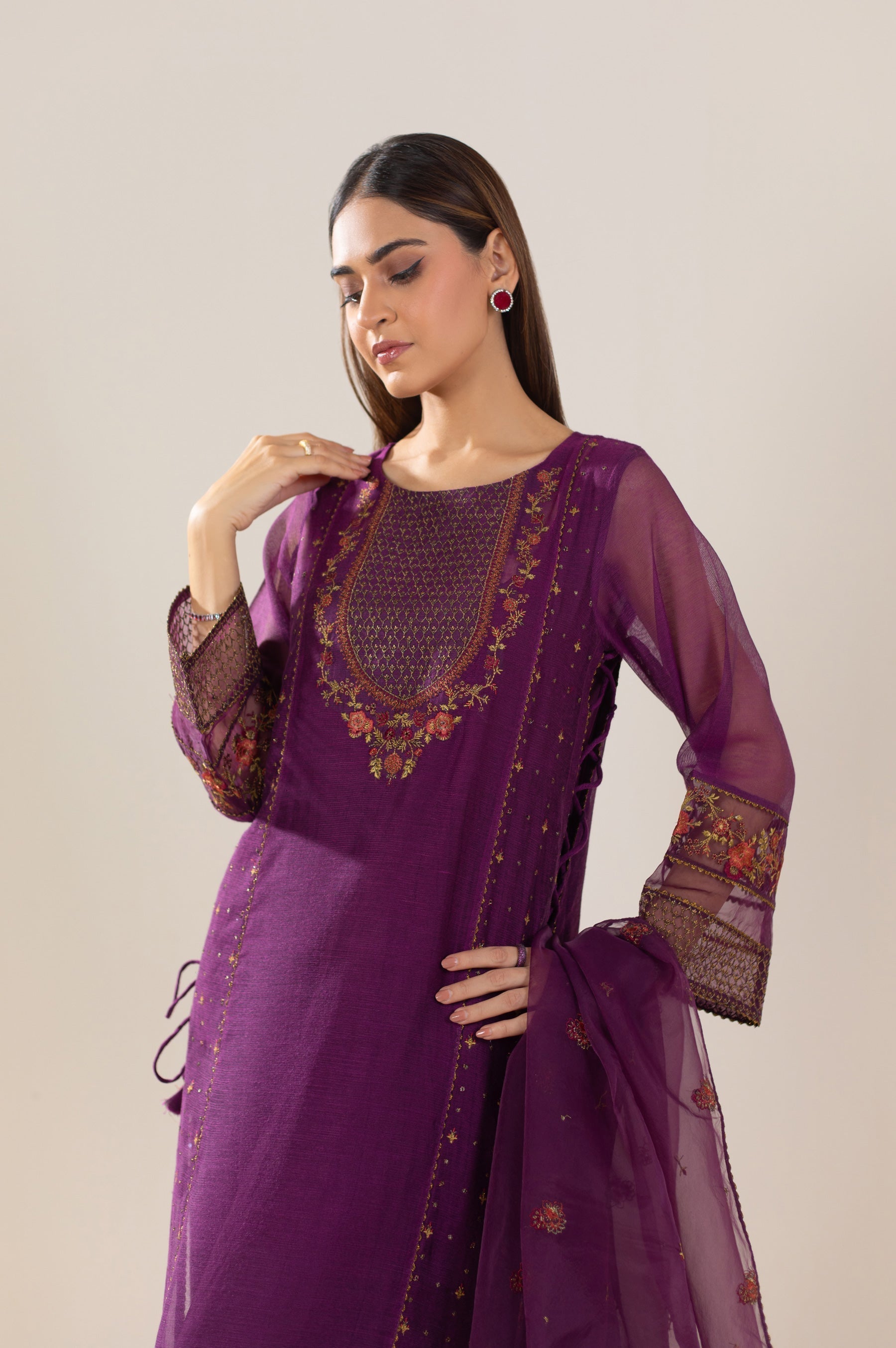 Zeen | Summer Collection 24 | 33307 - by - Libasekhas UK - Registered Vendor of : Zeen - 100% Original Designer Dresss